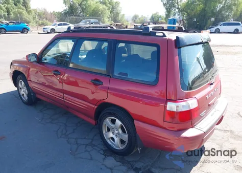2001 Subaru Forester S из США, поврежденный, VIN JF1SF65611G729856